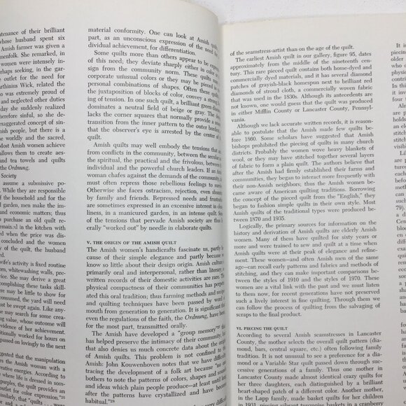 A Gallery Of Amish Quilts Robert Bishop Safanda Quilting Book Pictures - Picture 5 of 14